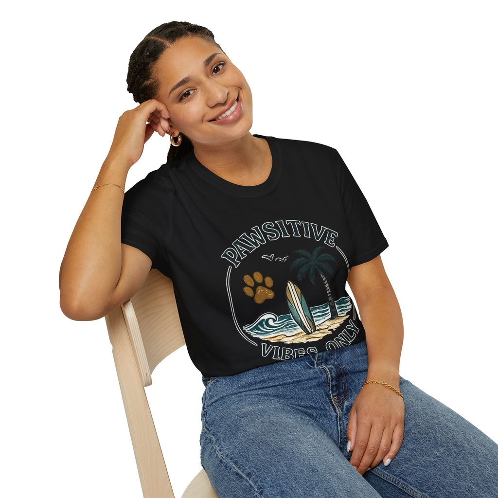 Pawsitive Vibes Only T-Shirt