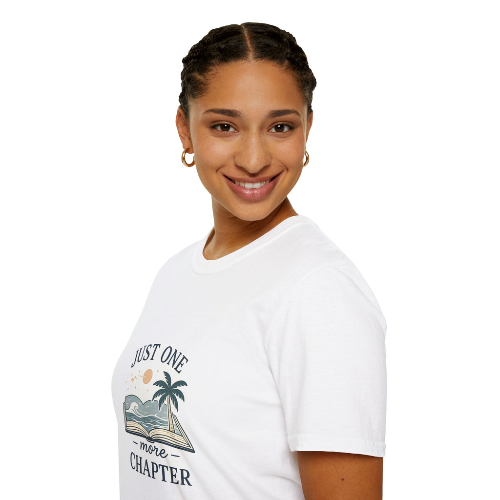 T‑Shirt — “Just One More Chapter” Beach Reading Graphic Tee