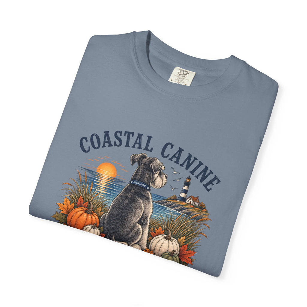 Coastal Canine T-Shirt — Salty Paws & Autumn Days Beach Dog Tee