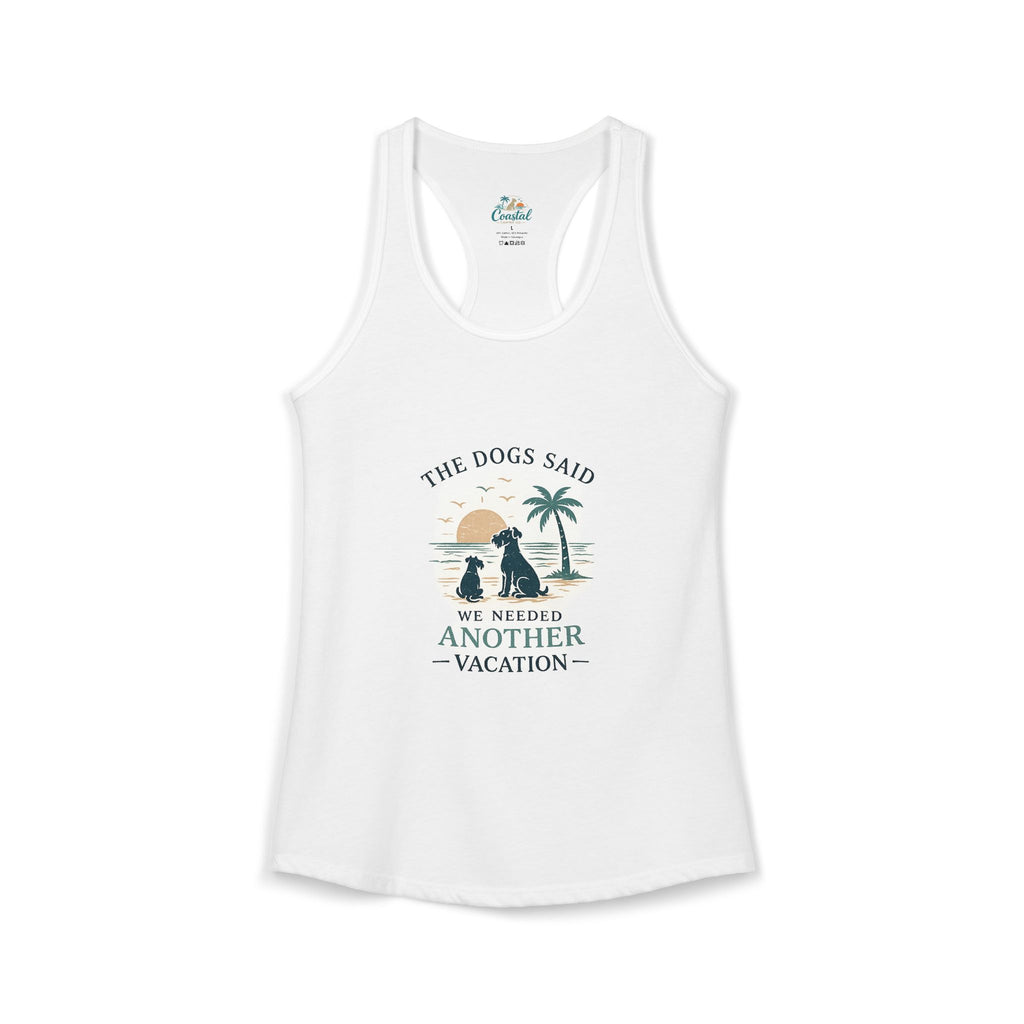 Time For Another Vacation-Women's Racerback Tank