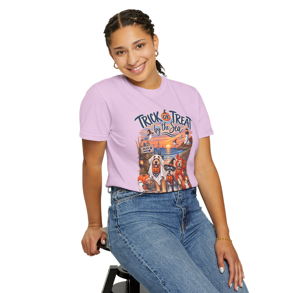 Halloween 'Trick or Treat by the Sea' T-Shirt
