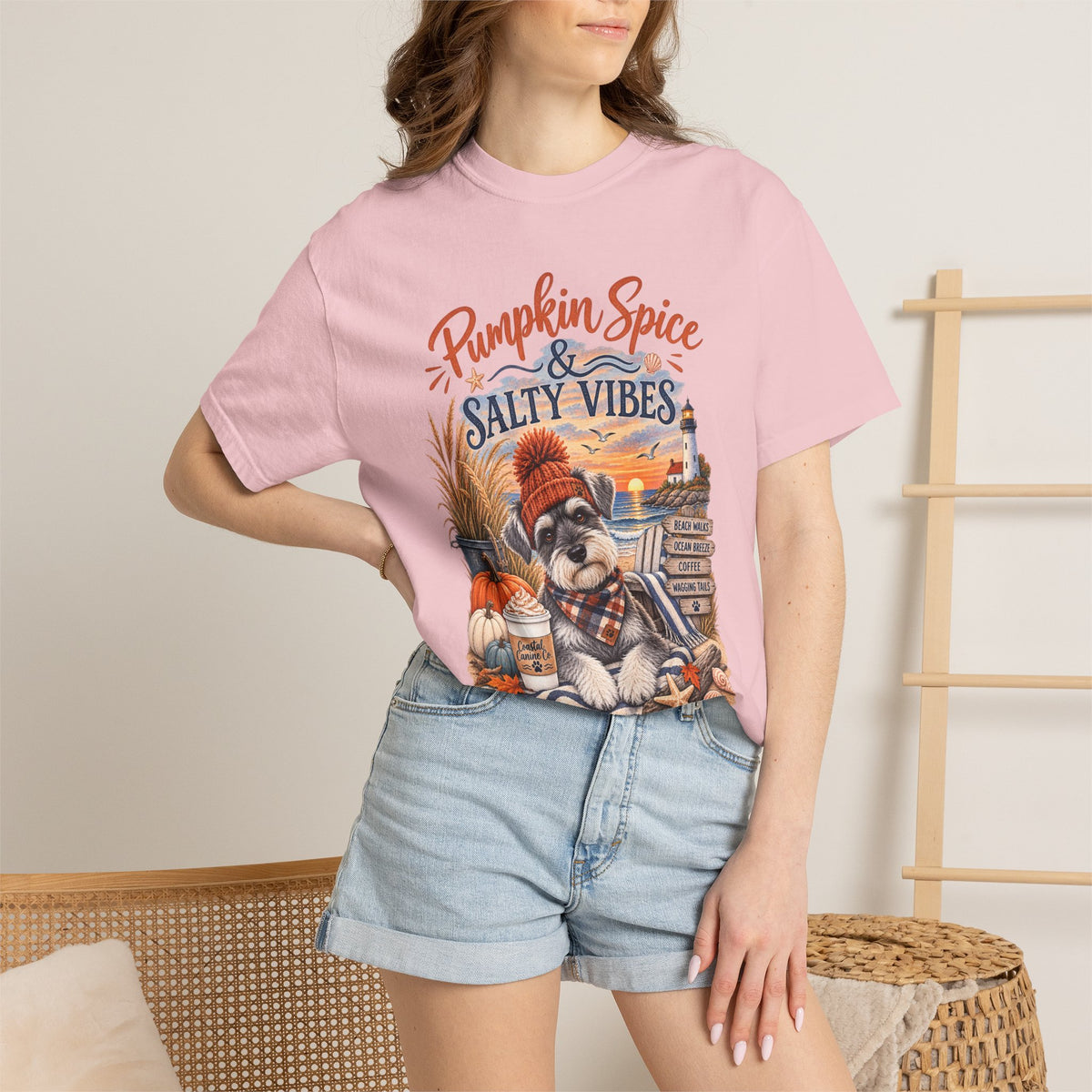 Pumpkin Spice & Salty Vibes T-Shirt