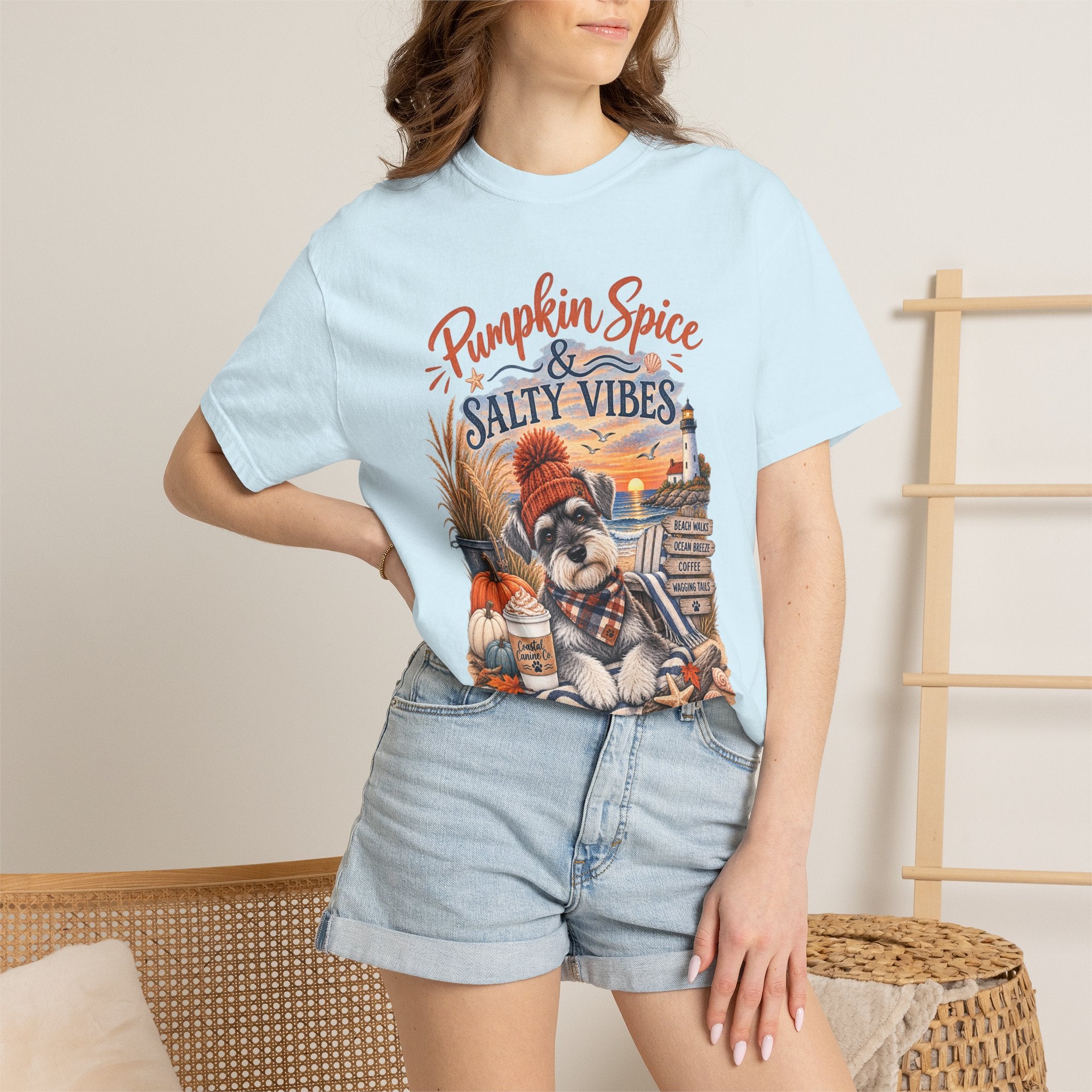 Pumpkin Spice & Salty Vibes T-Shirt