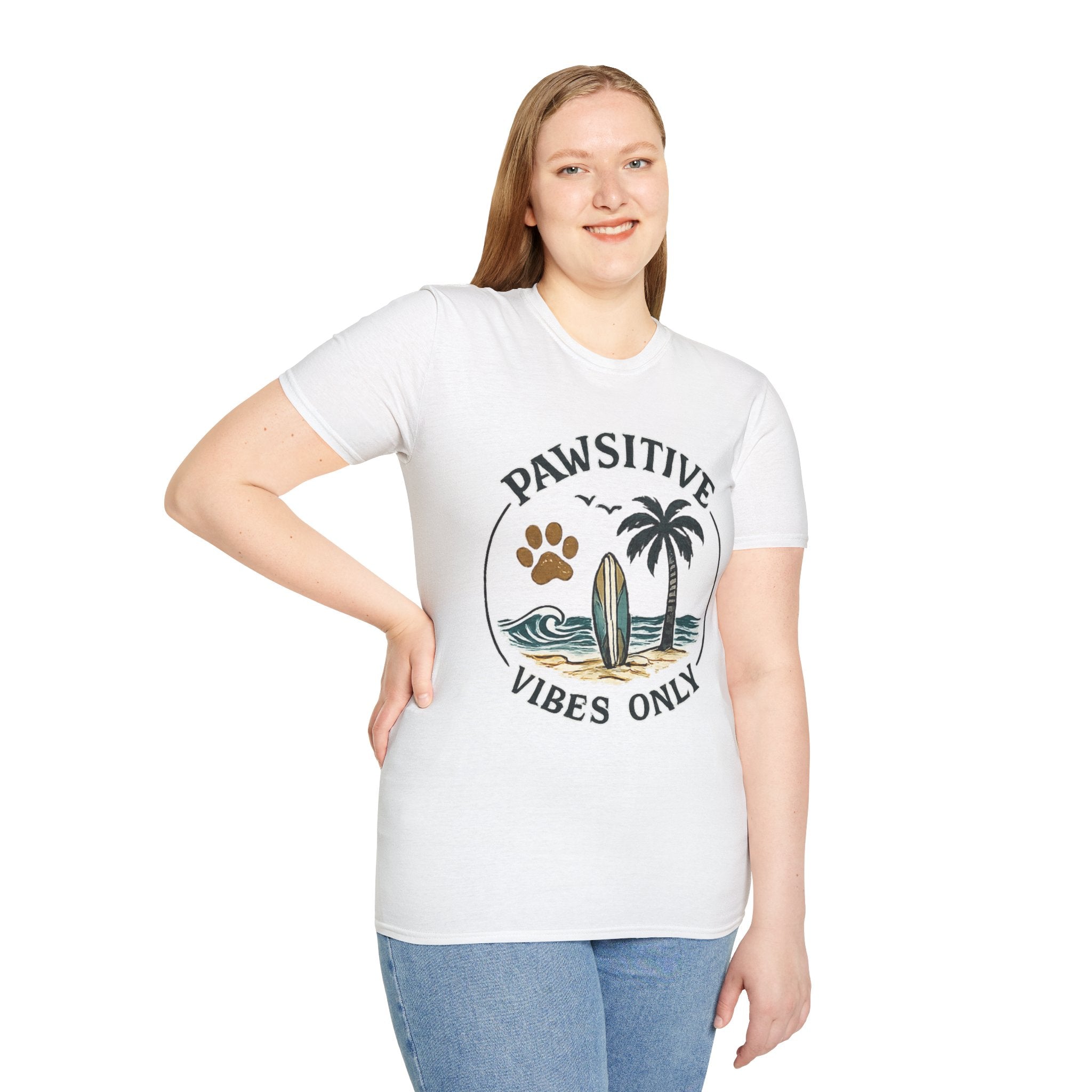 Pawsitive Vibes Only T-Shirt