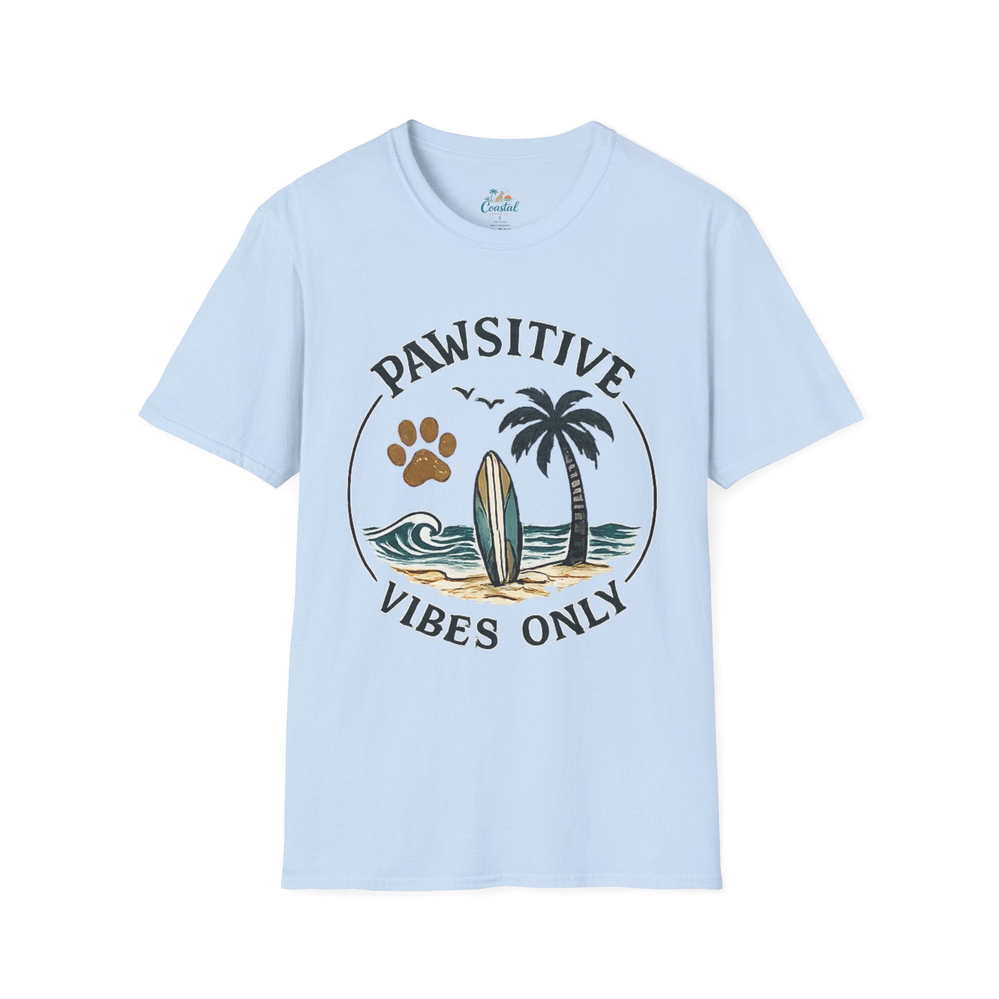 Pawsitive Vibes Only T-Shirt