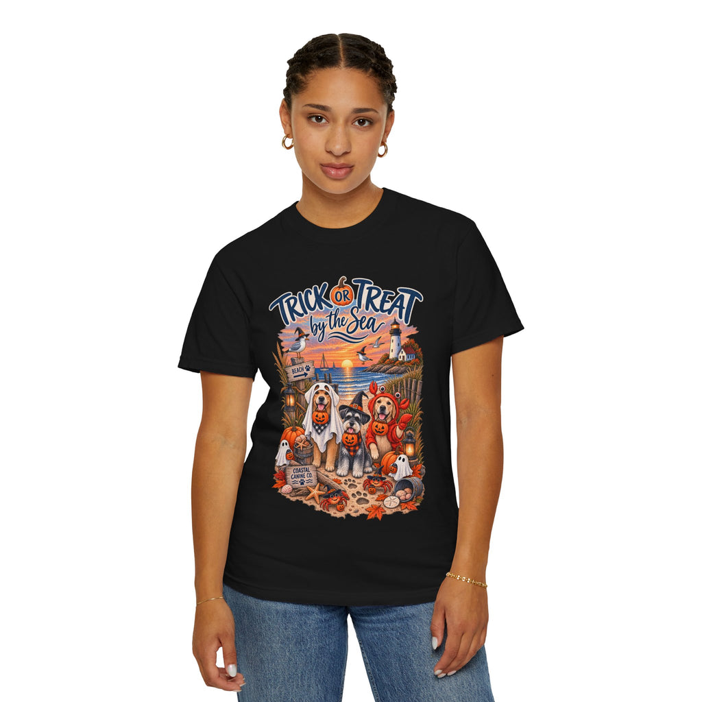 Halloween 'Trick or Treat by the Sea' T-Shirt