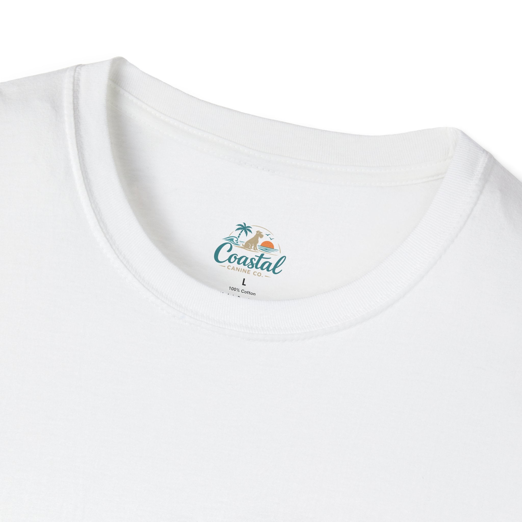 Paws, Books & Ocean Views T‑Shirt