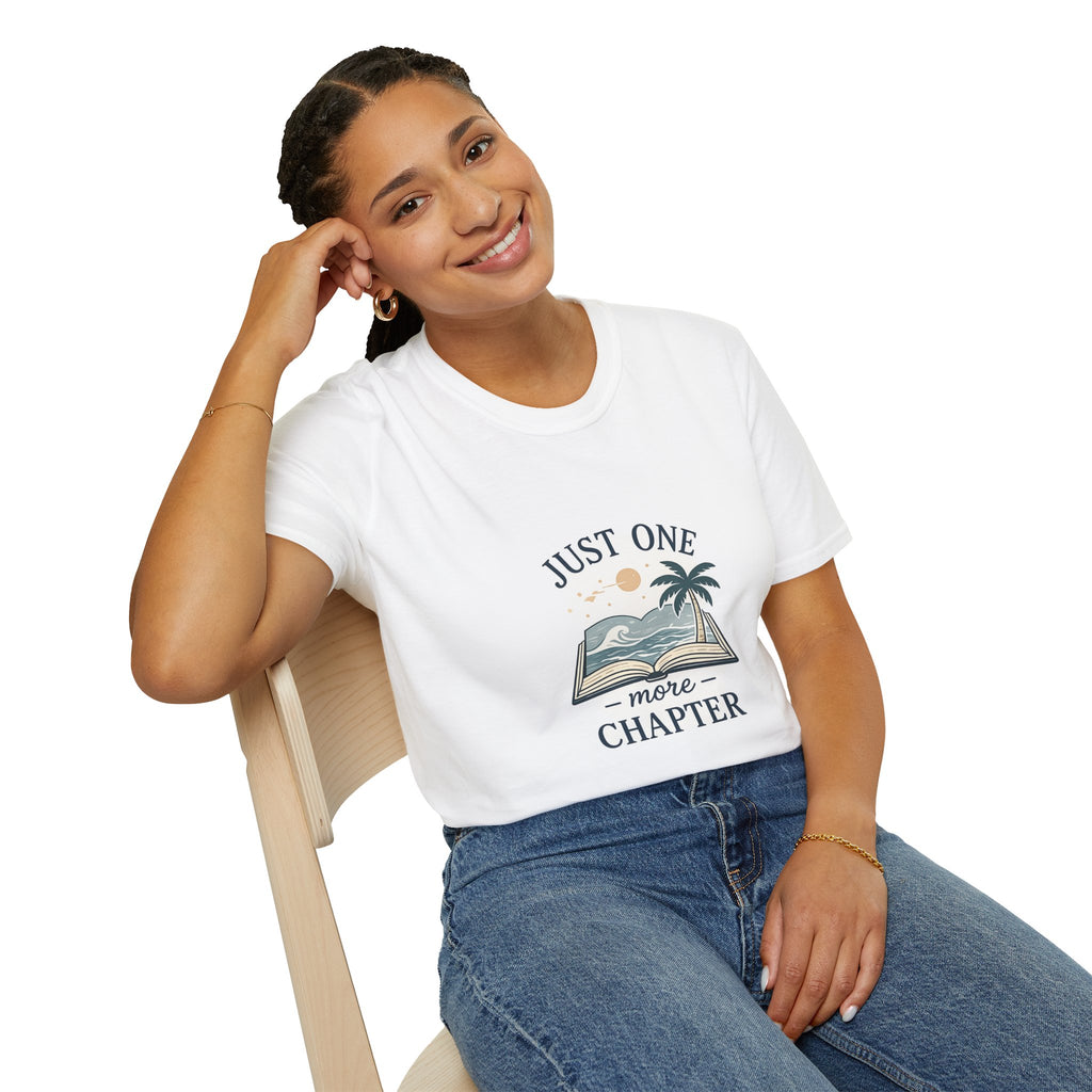 T‑Shirt — “Just One More Chapter” Beach Reading Graphic Tee