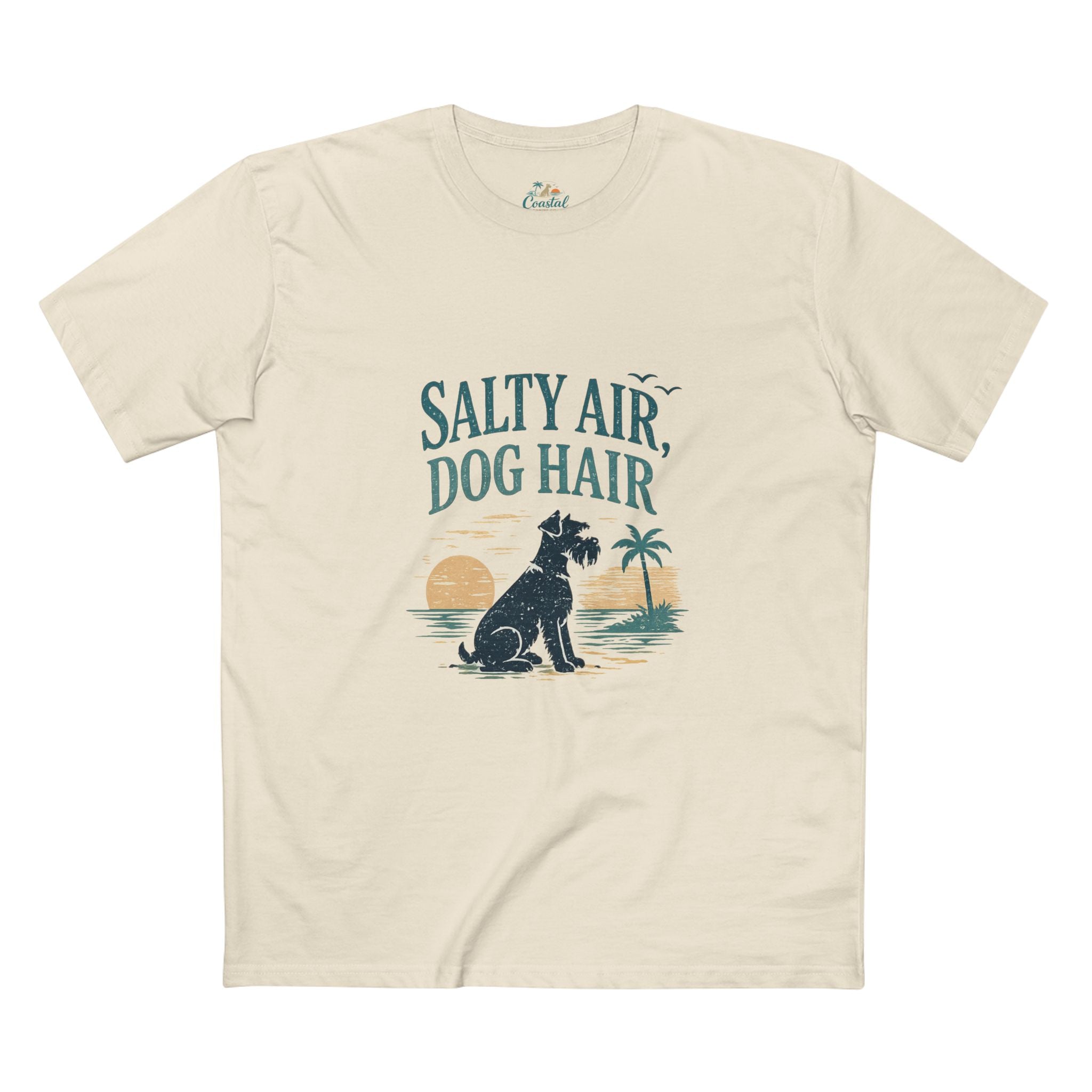 Salty Air Dog Hair Tee — Beach Dog Lover T-Shirt