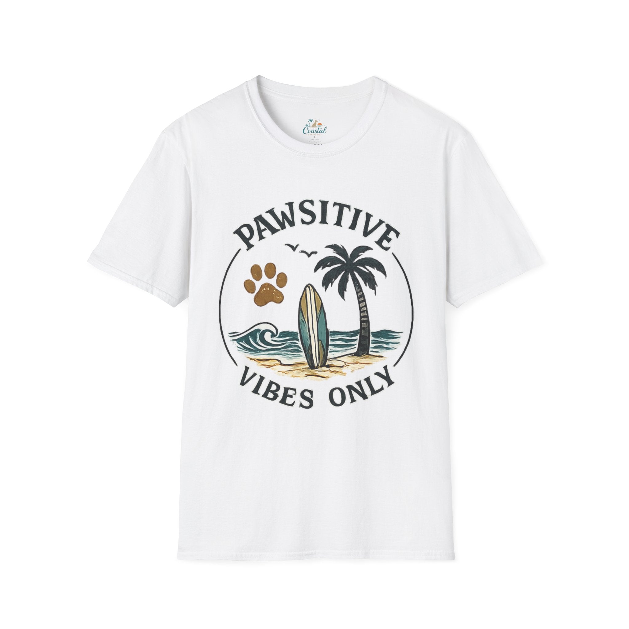 Pawsitive Vibes Only T-Shirt