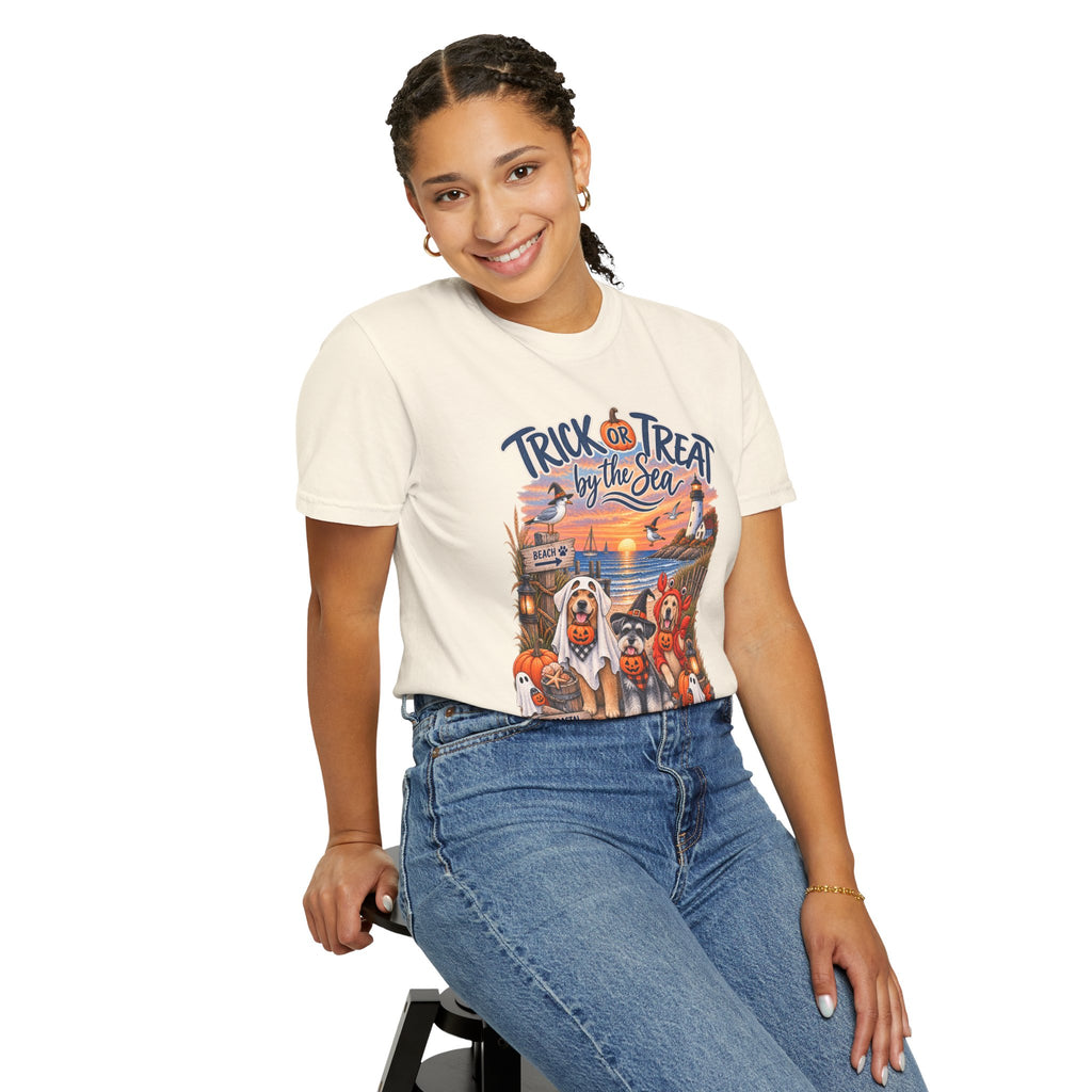 Halloween 'Trick or Treat by the Sea' T-Shirt