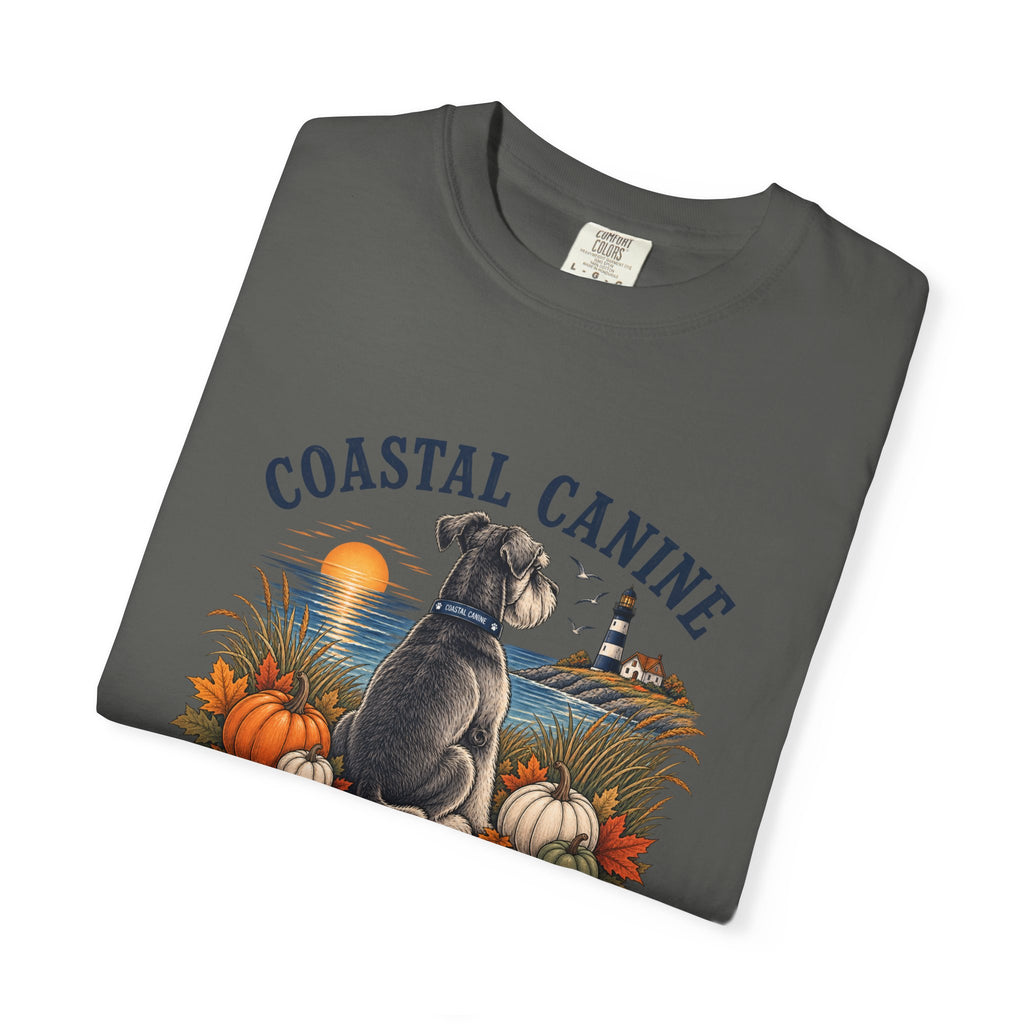 Coastal Canine T-Shirt — Salty Paws & Autumn Days Beach Dog Tee