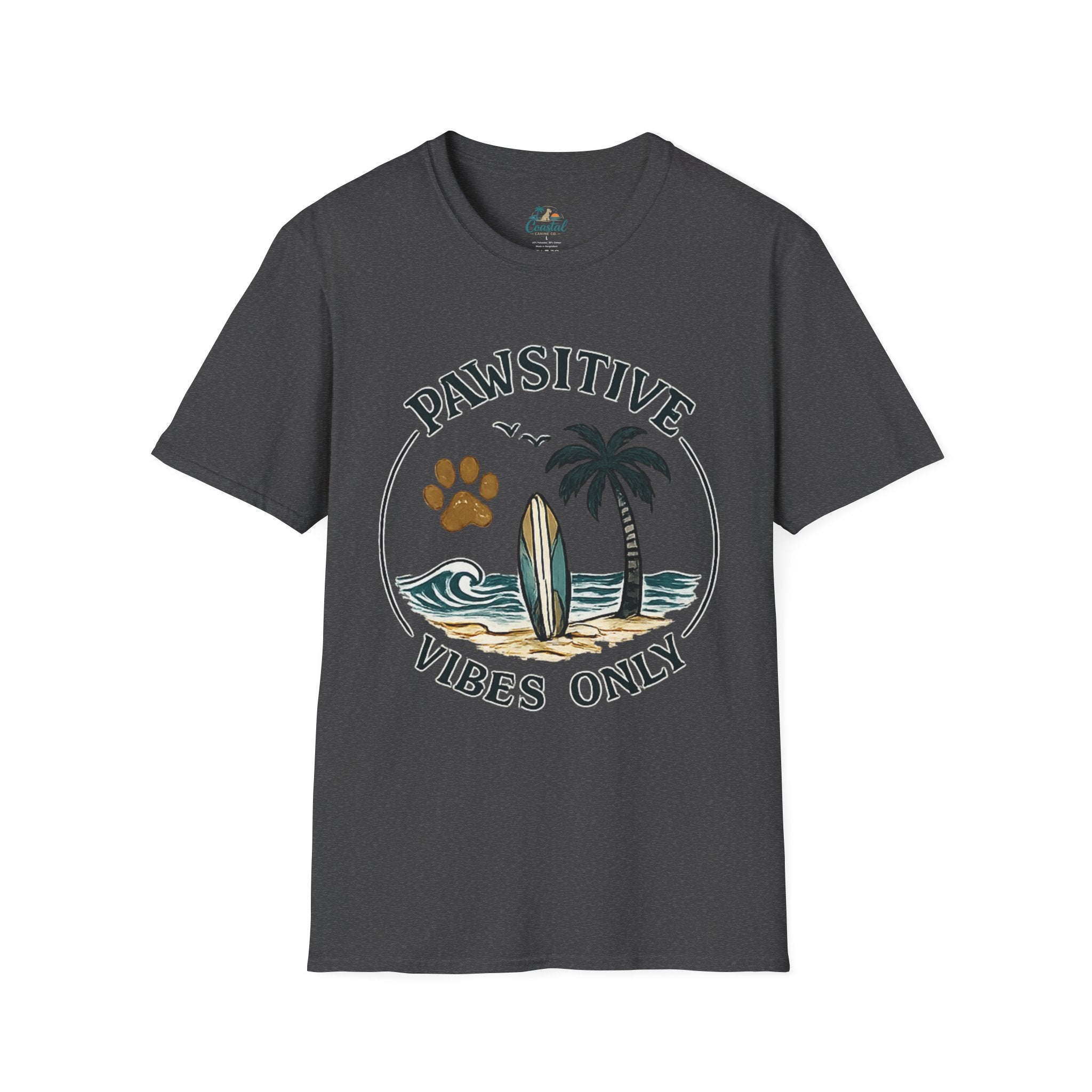 Pawsitive Vibes Only T-Shirt