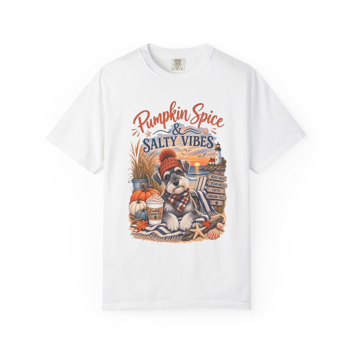 Pumpkin Spice & Salty Vibes T-Shirt