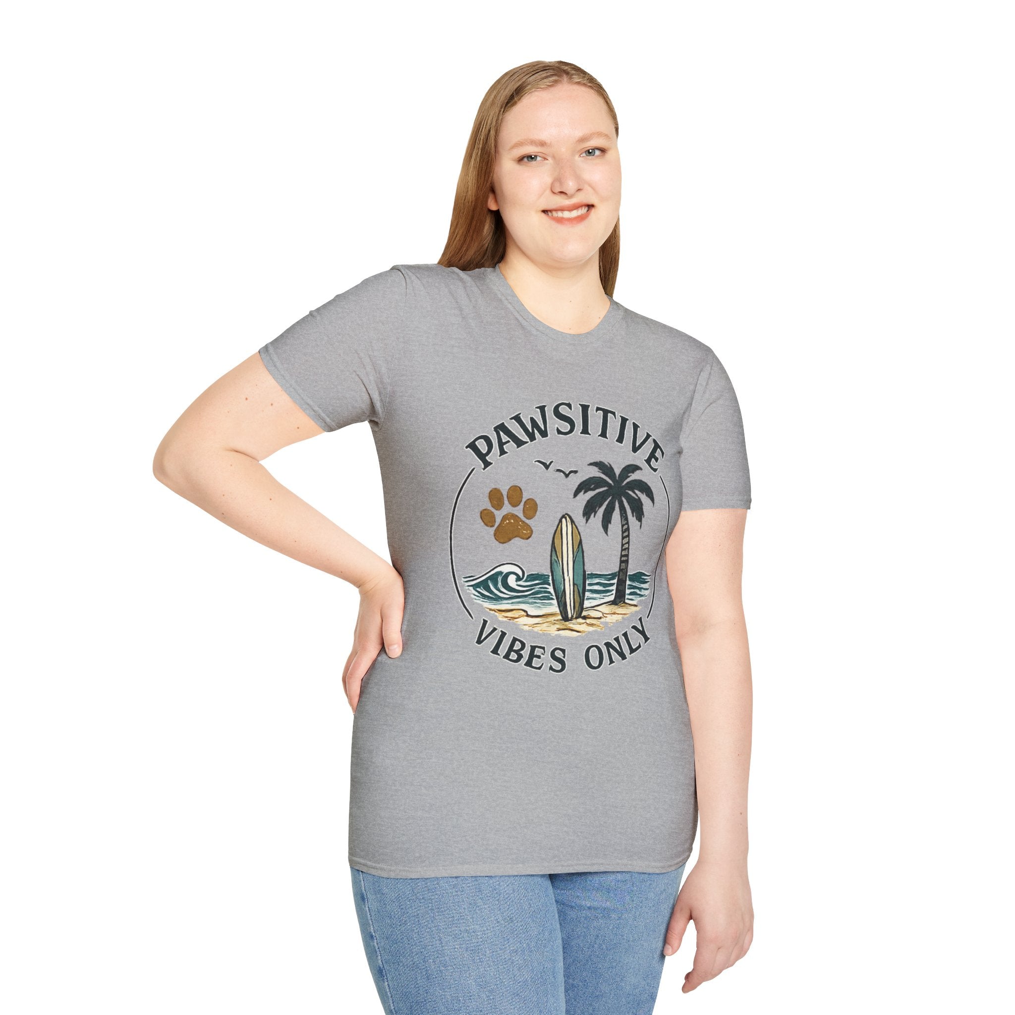 Pawsitive Vibes Only T-Shirt