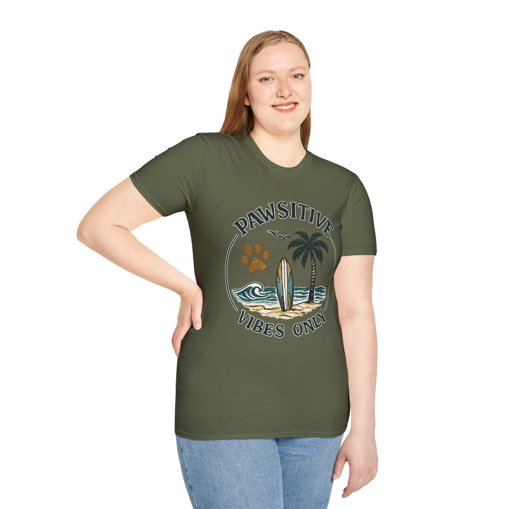 Pawsitive Vibes Only T-Shirt