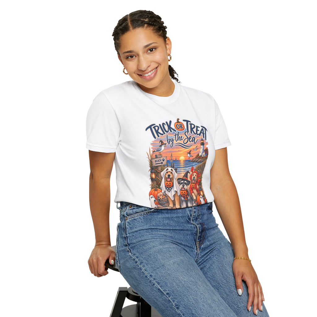 Halloween 'Trick or Treat by the Sea' T-Shirt