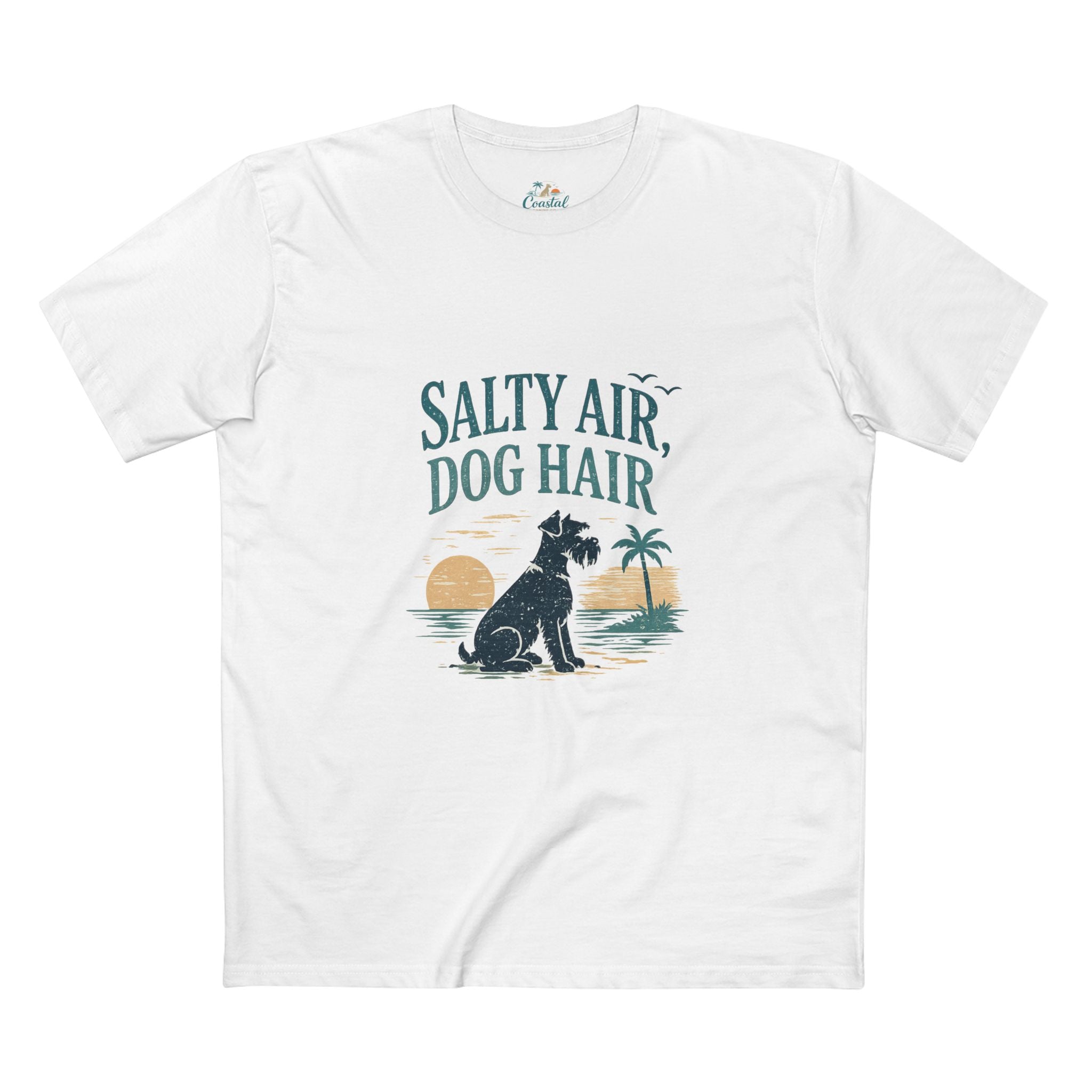 Salty Air Dog Hair Tee — Beach Dog Lover T-Shirt