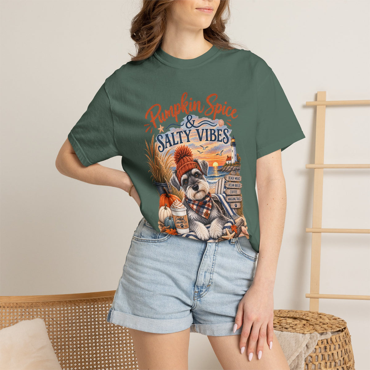 Pumpkin Spice & Salty Vibes T-Shirt