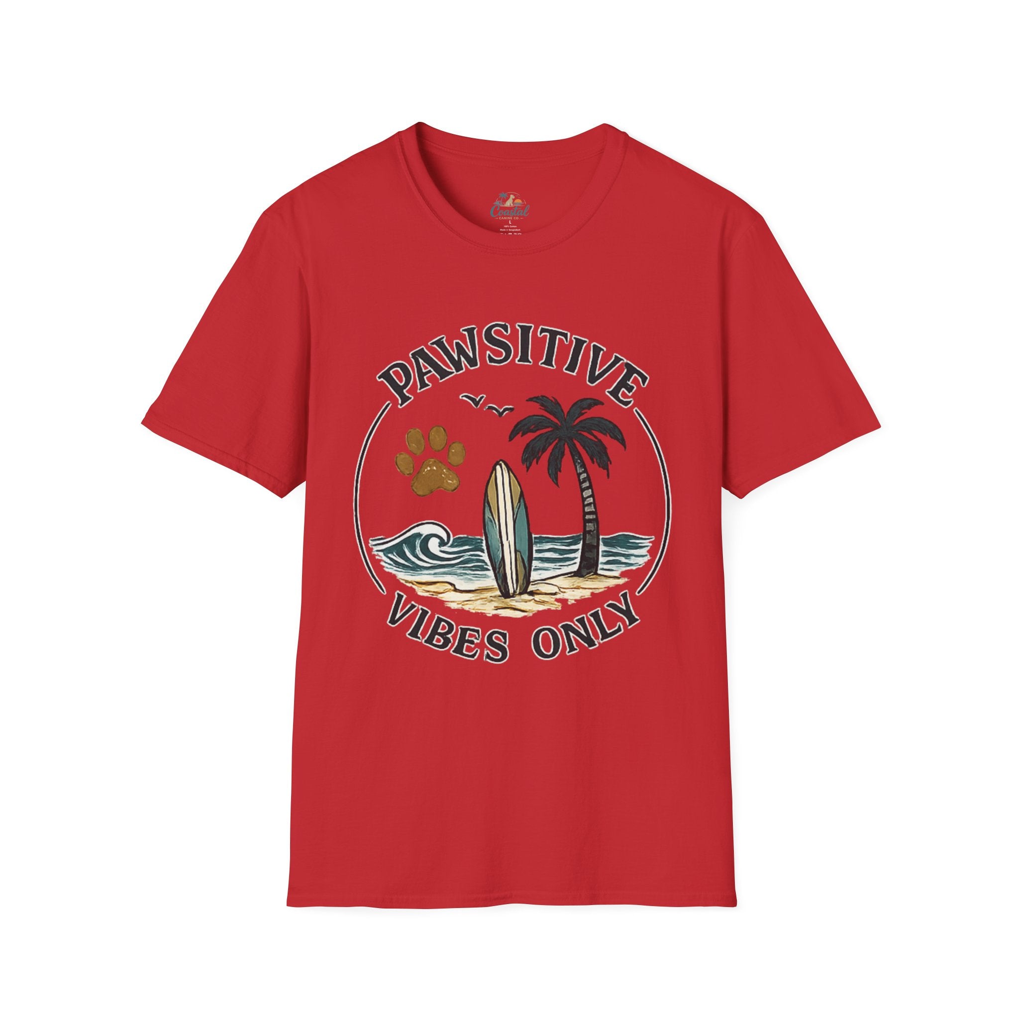 Pawsitive Vibes Only T-Shirt