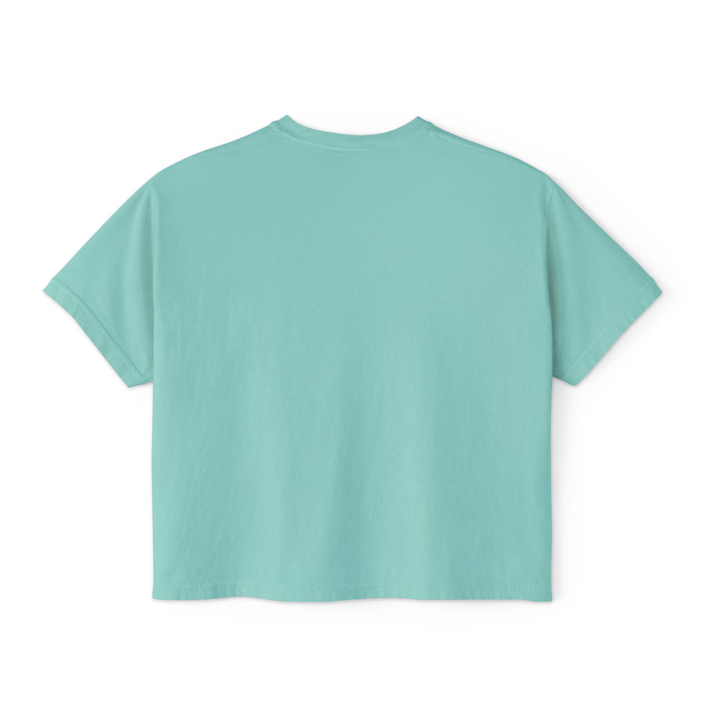 Salty Air, Dog Hair Boxy Tee — Women’s Beach Dog T-Shirt