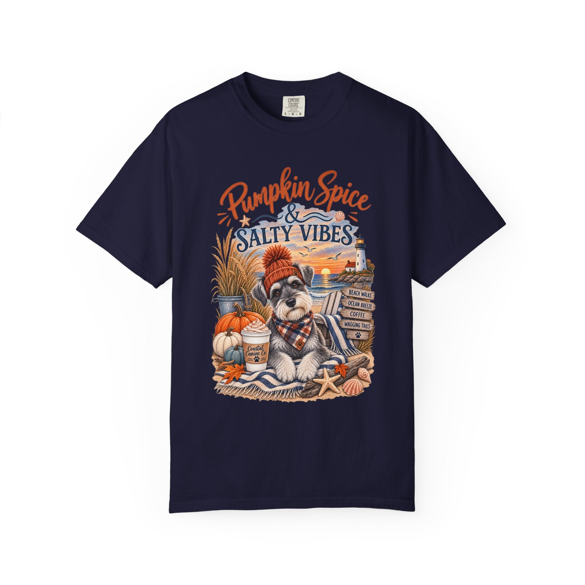 Pumpkin Spice & Salty Vibes T-Shirt