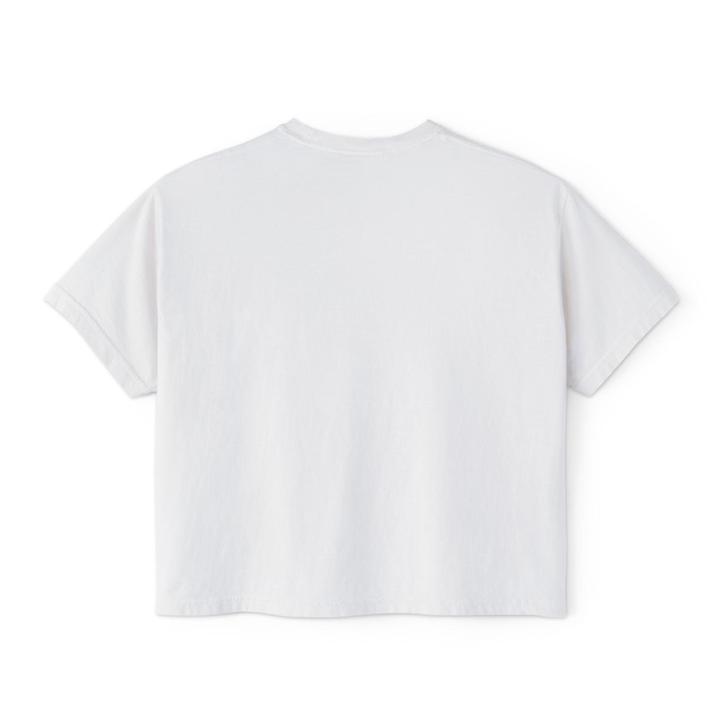 Salty Air, Dog Hair Boxy Tee — Women’s Beach Dog T-Shirt