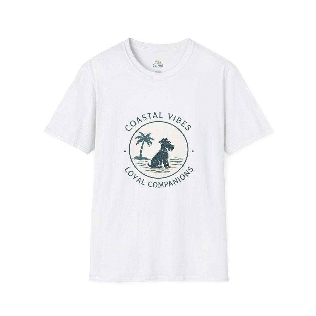Coastal Vibes Dog T-Shirt — Loyal Companions Beach Graphic Tee
