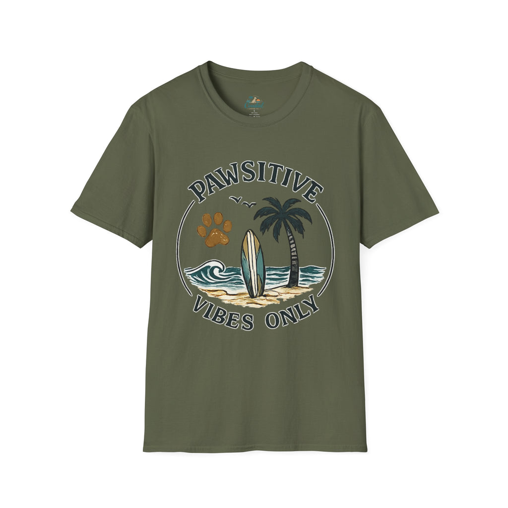Pawsitive Vibes Only T-Shirt