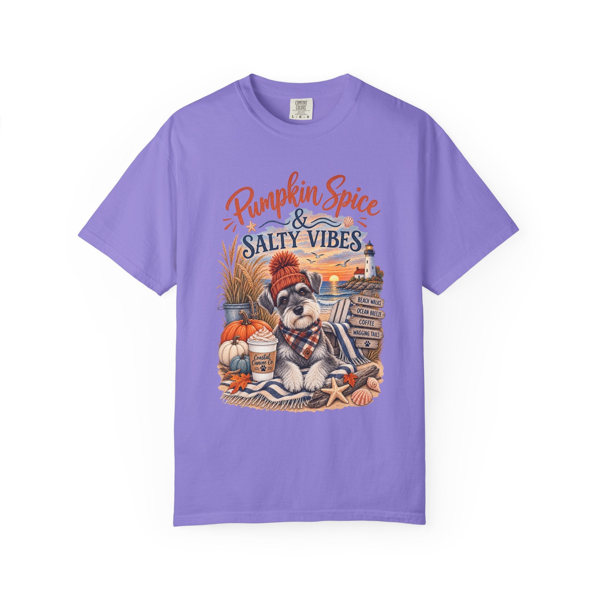 Pumpkin Spice & Salty Vibes T-Shirt