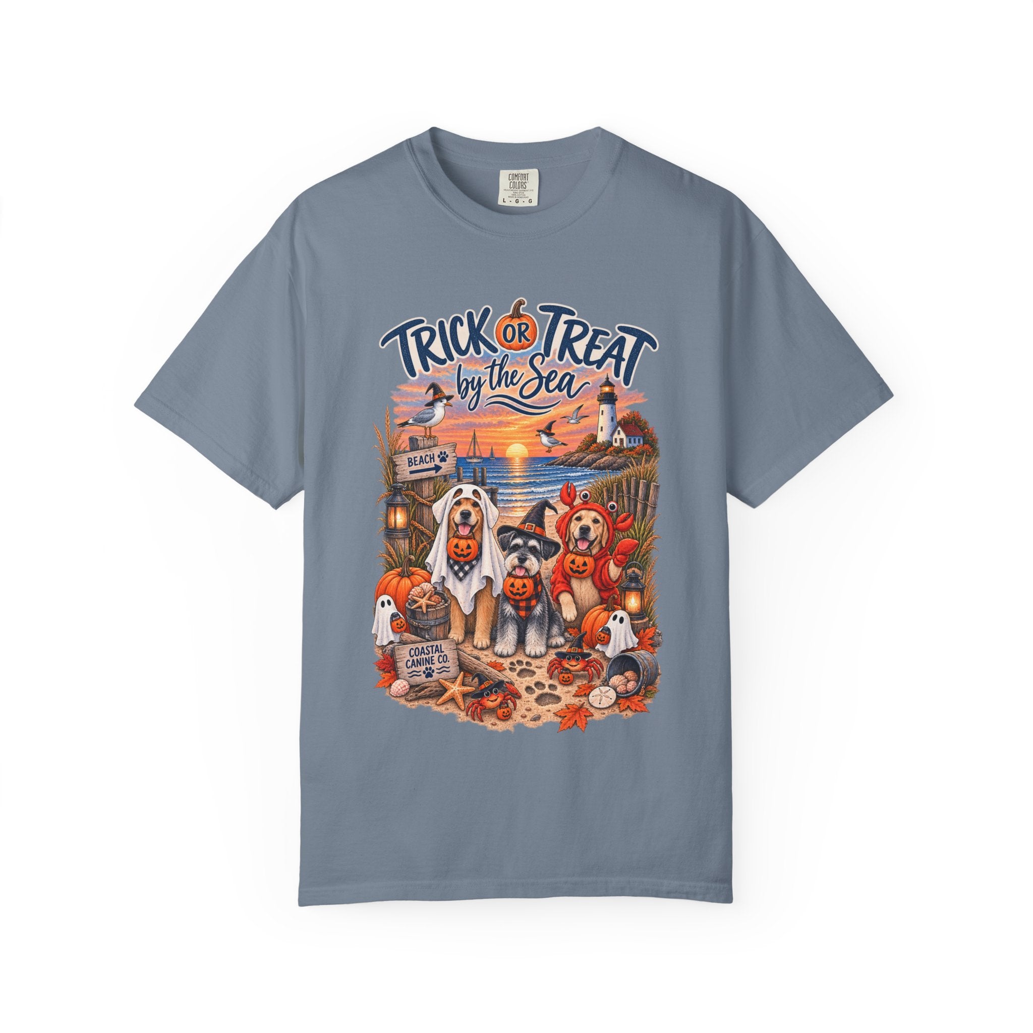 Halloween 'Trick or Treat by the Sea' T-Shirt