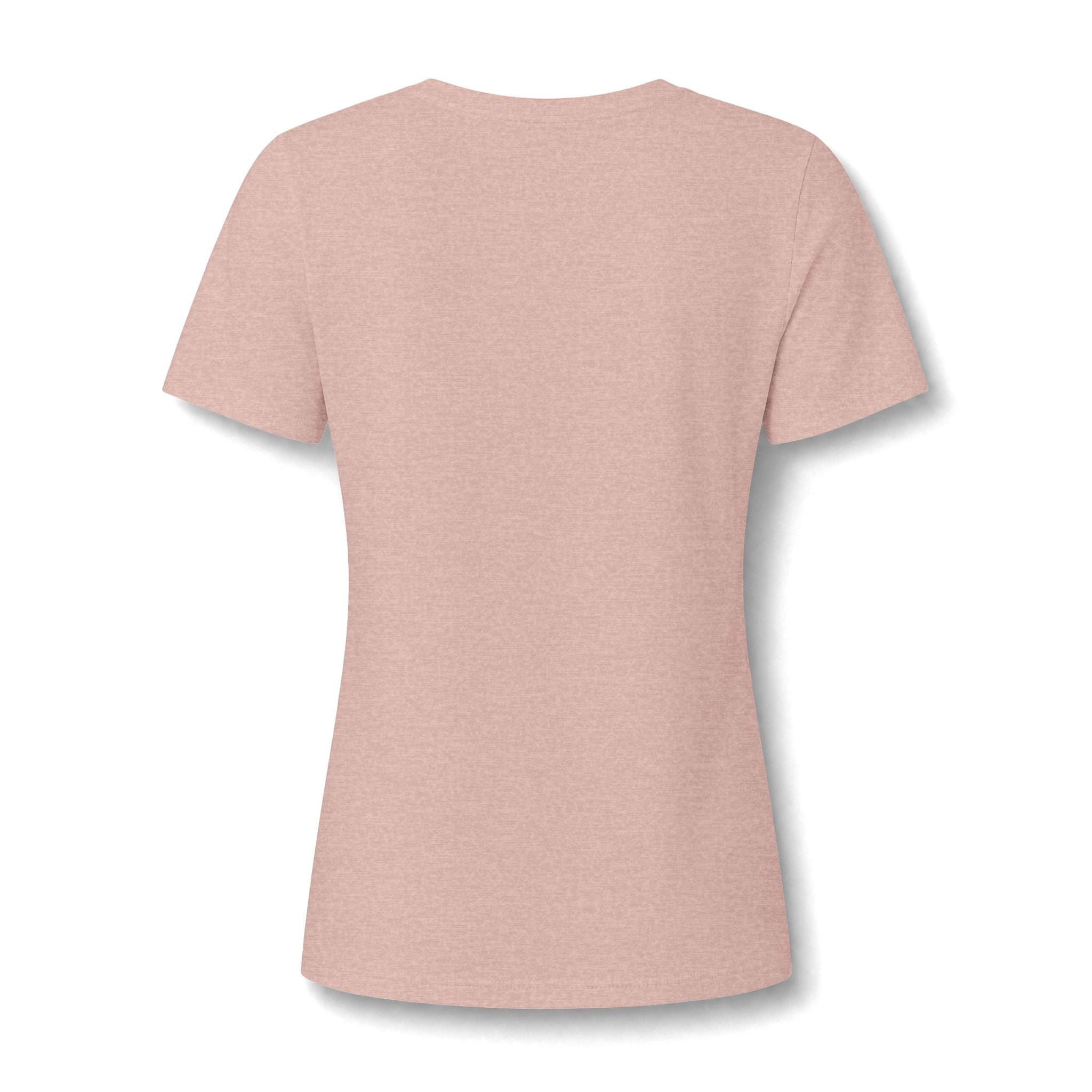 Coastal Dog Mom V-Neck Tee — Beachy Paw Print Women’s Shirt
