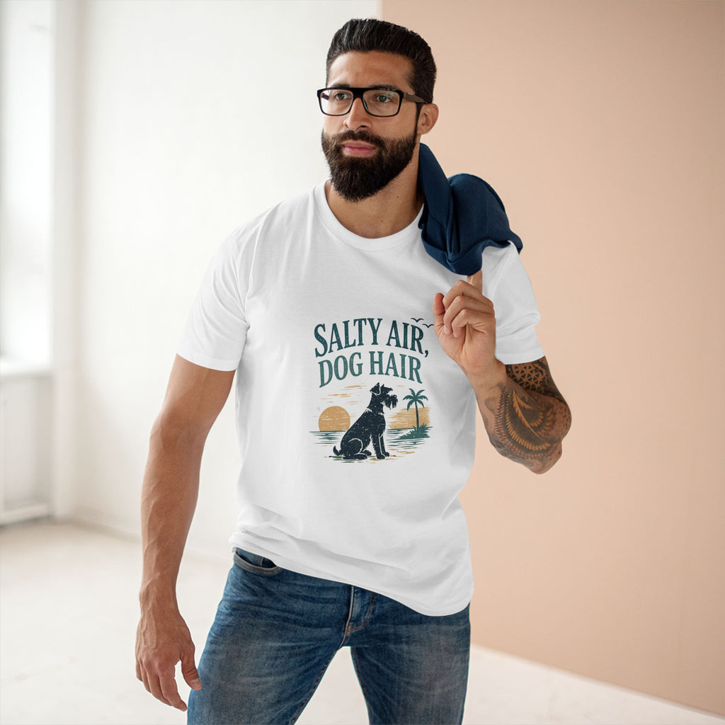 Salty Air Dog Hair Tee — Beach Dog Lover T-Shirt