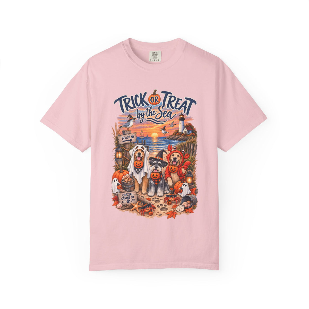 Halloween 'Trick or Treat by the Sea' T-Shirt