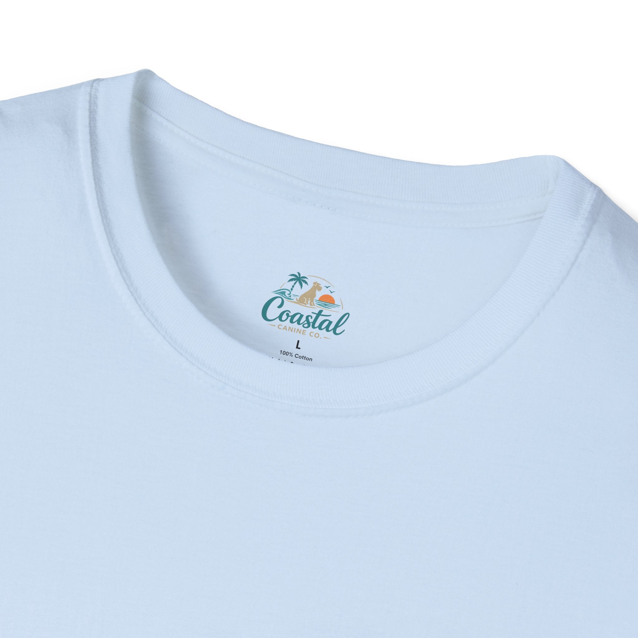 Paws, Books & Ocean Views T‑Shirt