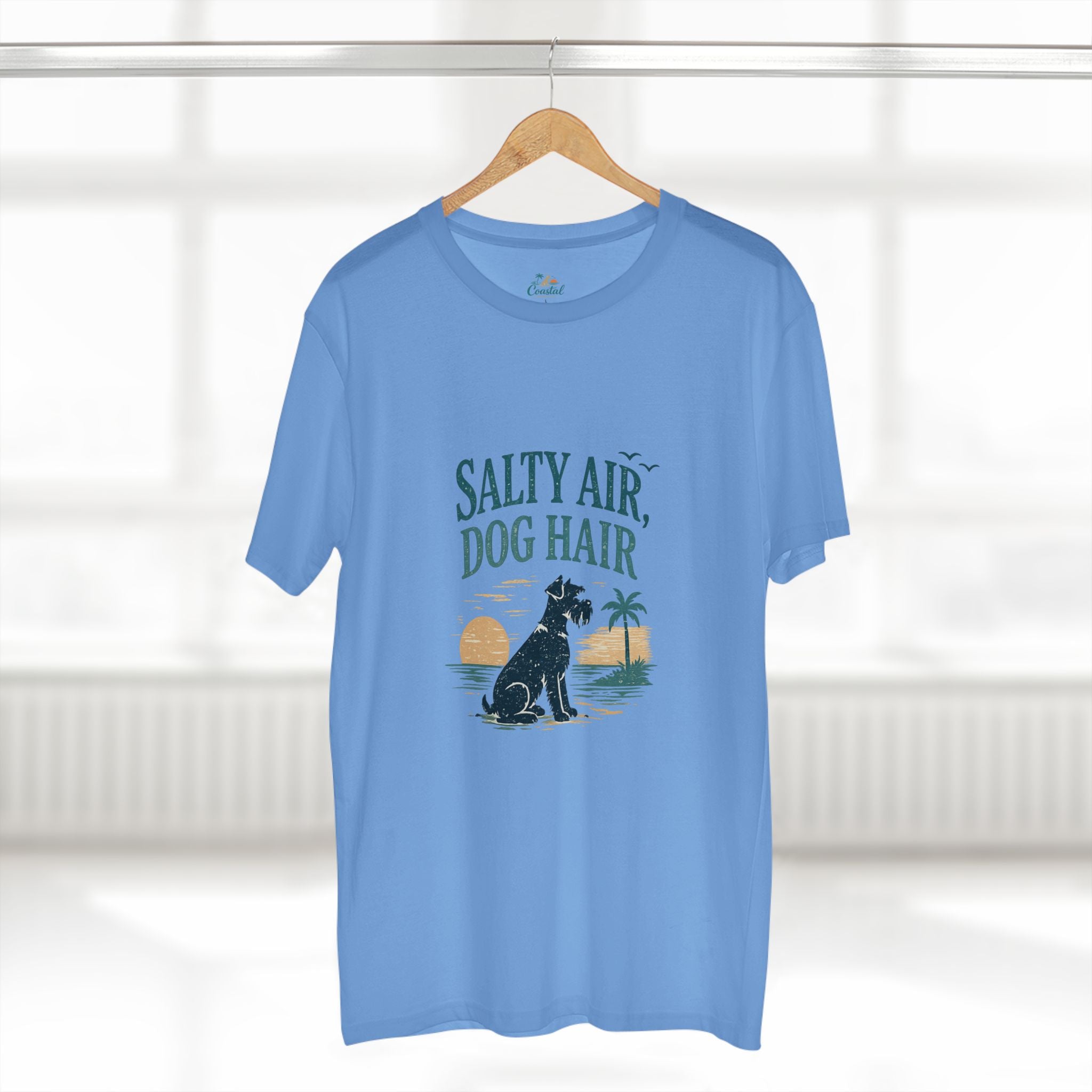 Salty Air Dog Hair Tee — Beach Dog Lover T-Shirt