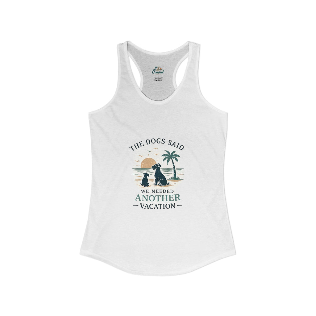 Time For Another Vacation-Women's Racerback Tank
