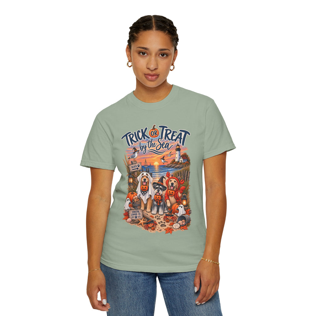 Halloween 'Trick or Treat by the Sea' T-Shirt