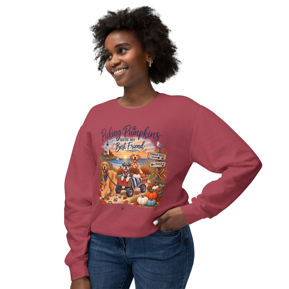 Pumpkin Patch with My Best Friend Sweatshirt