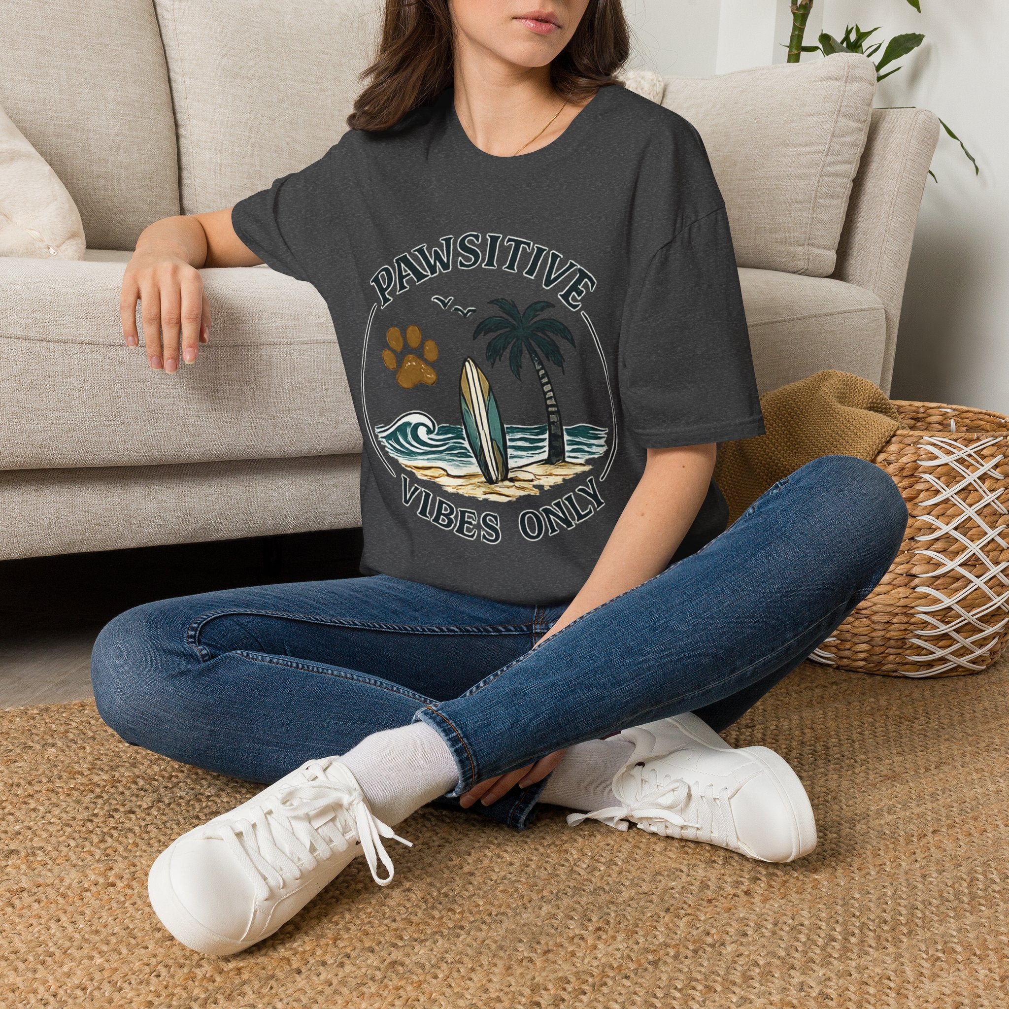 Pawsitive Vibes Only T-Shirt