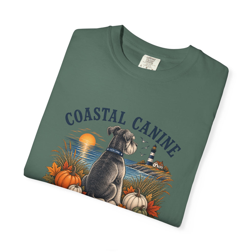 Coastal Canine T-Shirt — Salty Paws & Autumn Days Beach Dog Tee