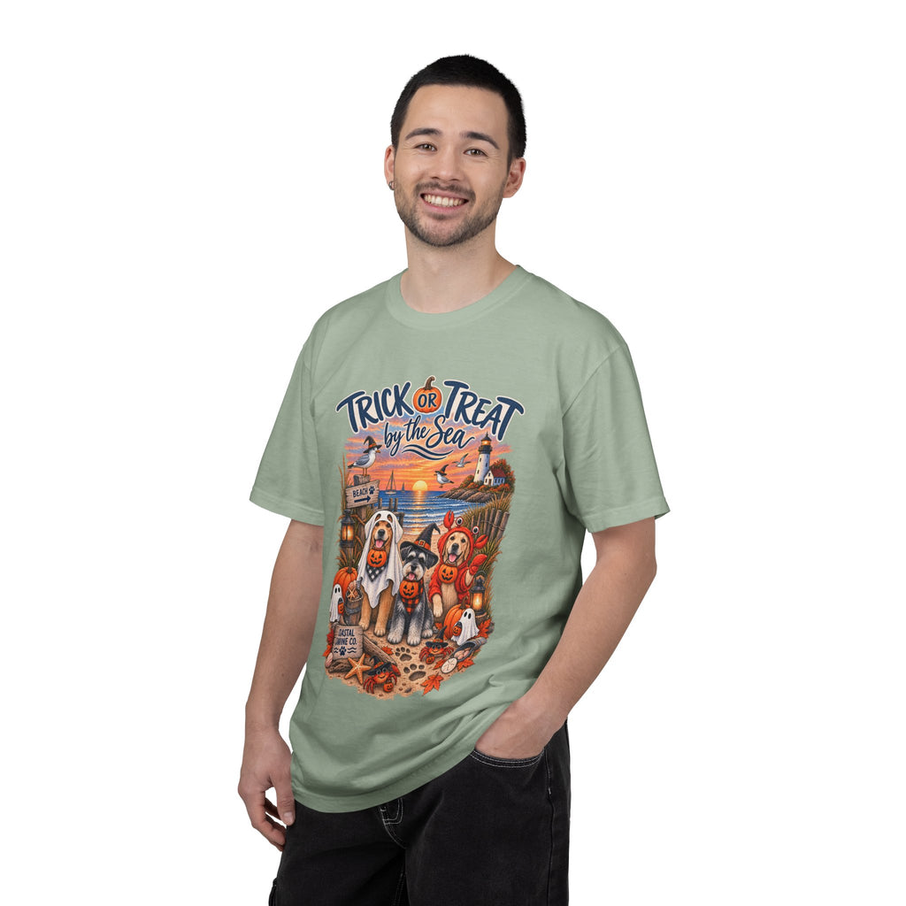 Halloween 'Trick or Treat by the Sea' T-Shirt