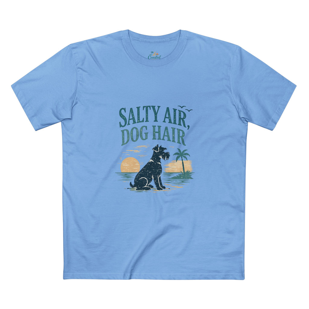 Salty Air Dog Hair Tee — Beach Dog Lover T-Shirt