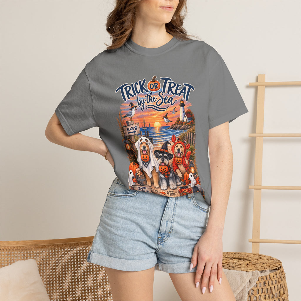 Halloween 'Trick or Treat by the Sea' T-Shirt