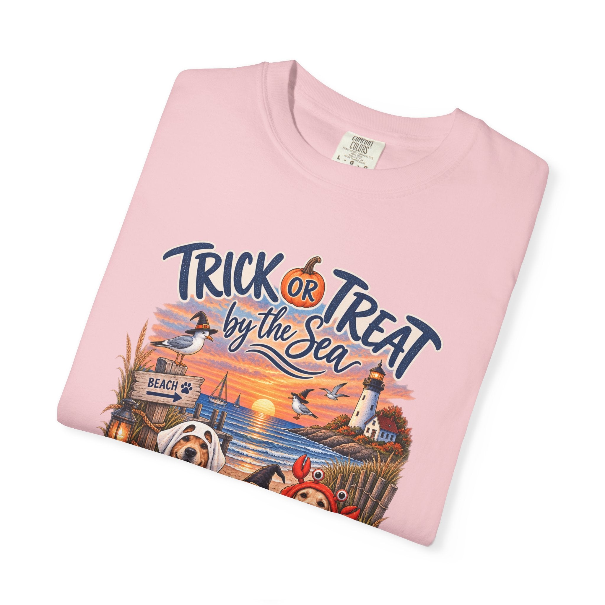 Halloween 'Trick or Treat by the Sea' T-Shirt