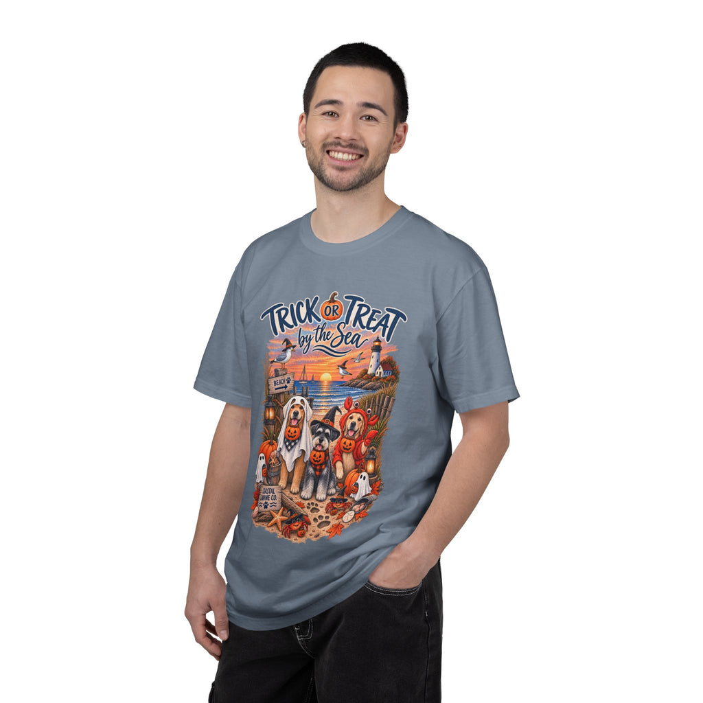Halloween 'Trick or Treat by the Sea' T-Shirt