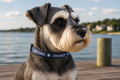 Pet Collar – 'Live Salty • Good Dogs' Clip-On Nautical Dog Collar