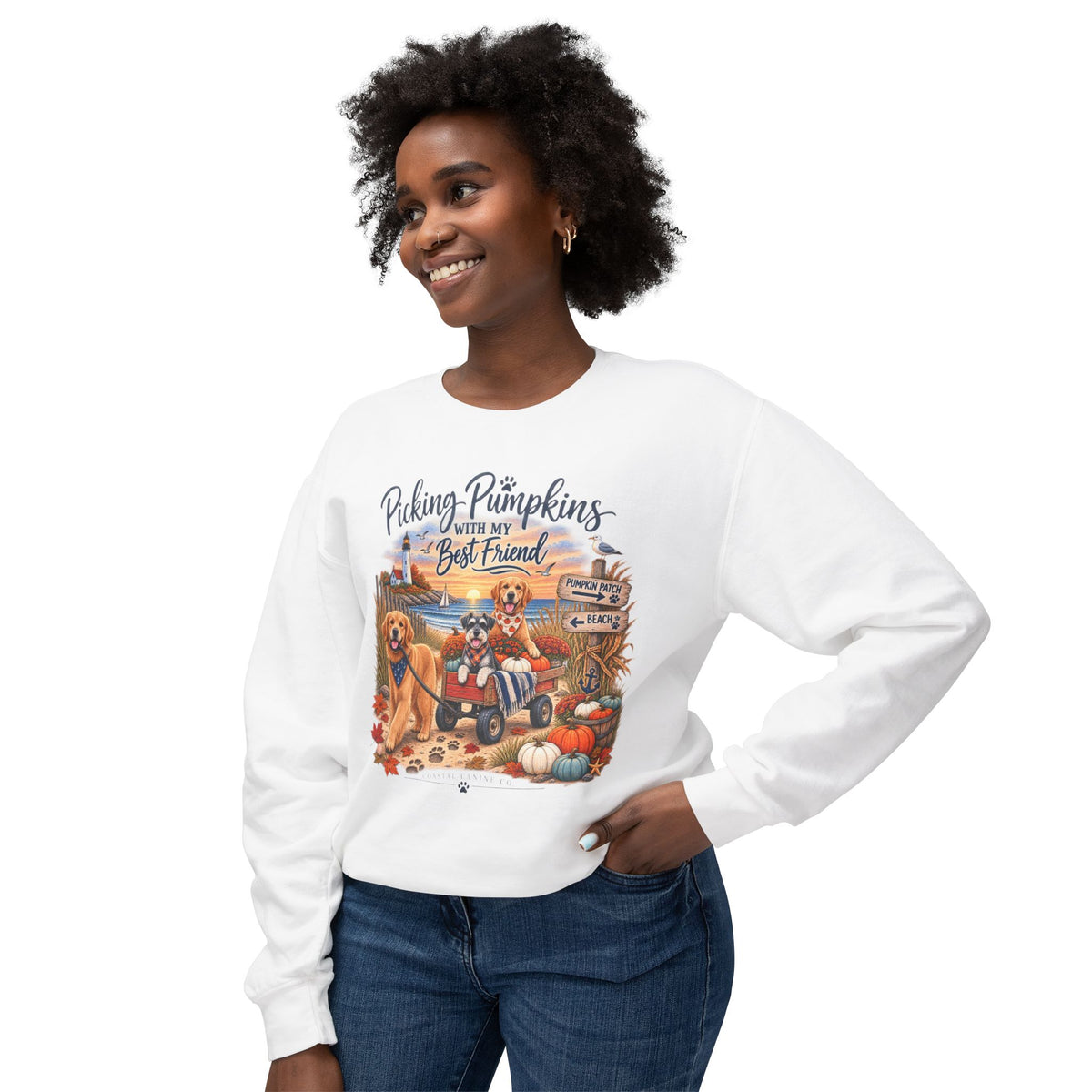 Pumpkin Patch with My Best Friend Sweatshirt