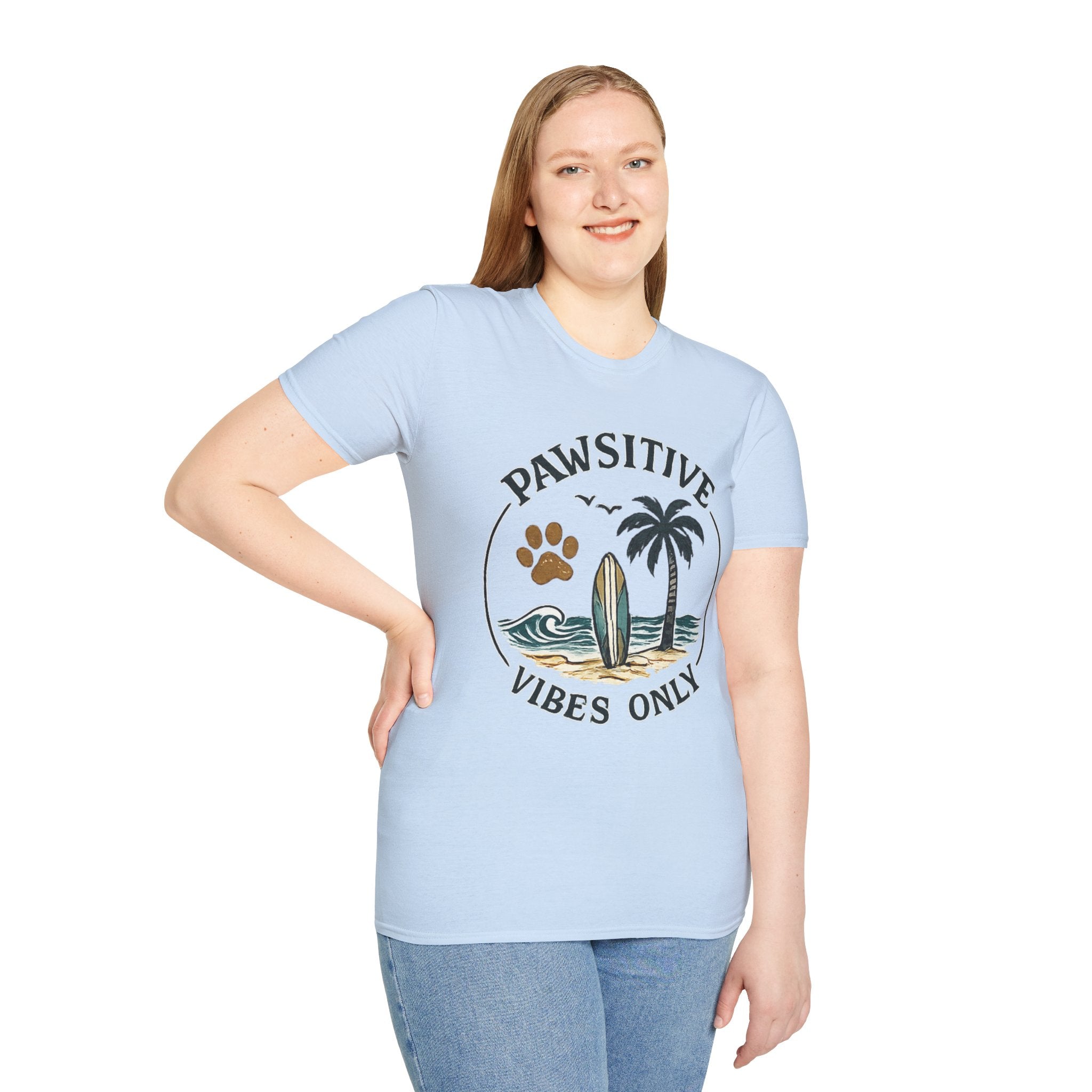 Pawsitive Vibes Only T-Shirt