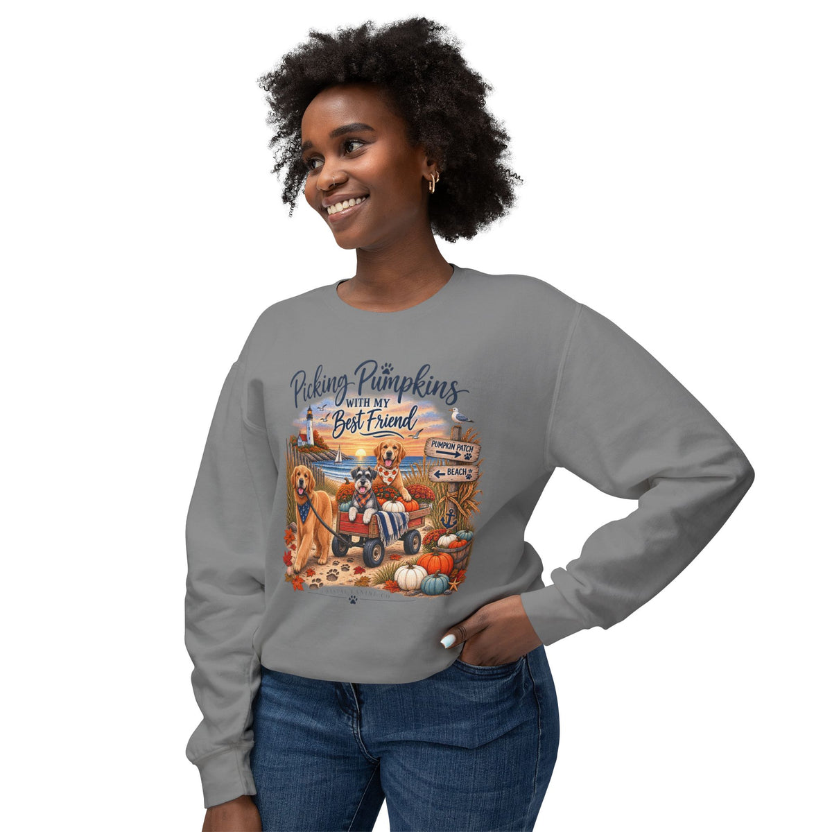 Pumpkin Patch with My Best Friend Sweatshirt